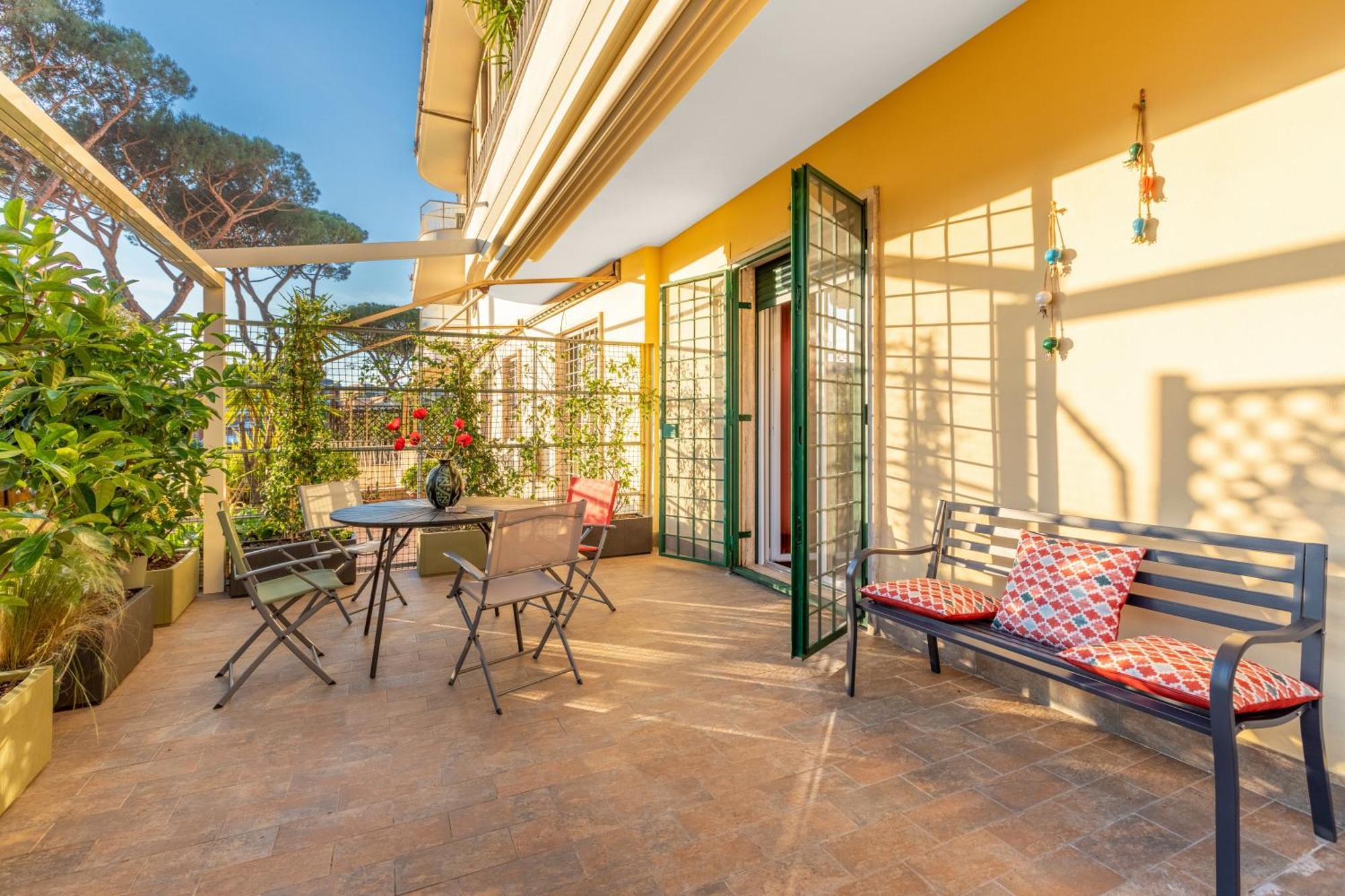 Conca D'Oro Terrace Apartment Рим Екстериор снимка
